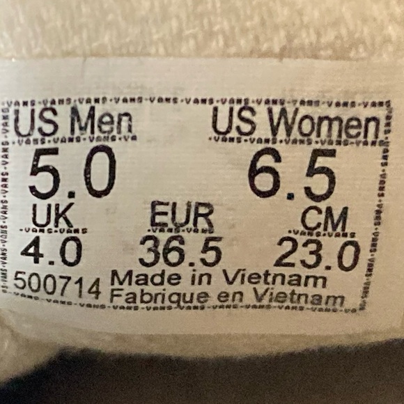 Vans Womens Old Skool Lightning Blue/Black Suede Canvas Sneakers Shoes SZ US 6.5 - Picture 11 of 11